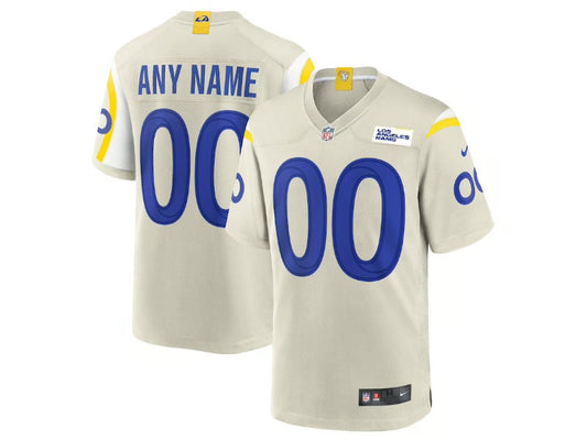 Adult Los Angeles Rams number and name custom Football Jerseys