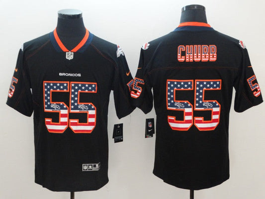 Adult Denver Broncos Bradley Chubb NO.55 Football Jerseys