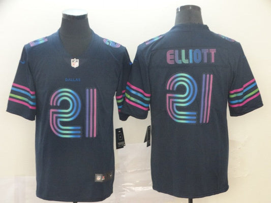 Adult ‎Dallas Cowboys Ezekiel Elliott NO.21 Football Jerseys