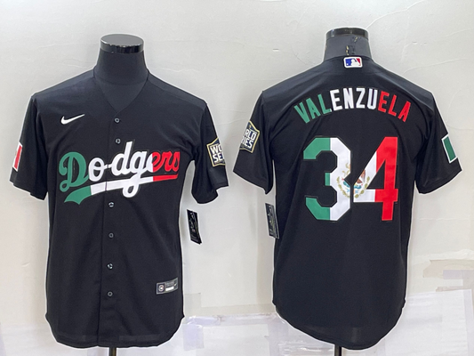 Men/Women/Youth Los Angeles Dodgers Fernando Valenzuela #34 baseball Jerseys