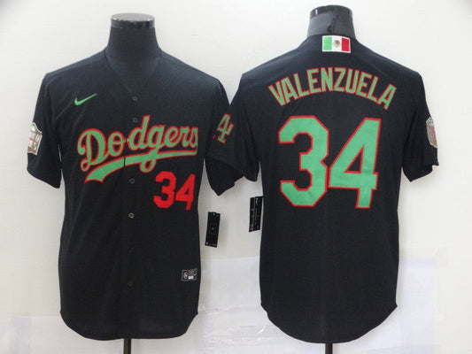 Men/Women/Youth Los Angeles Dodgers Fernando Valenzuela #34 baseball Jerseys