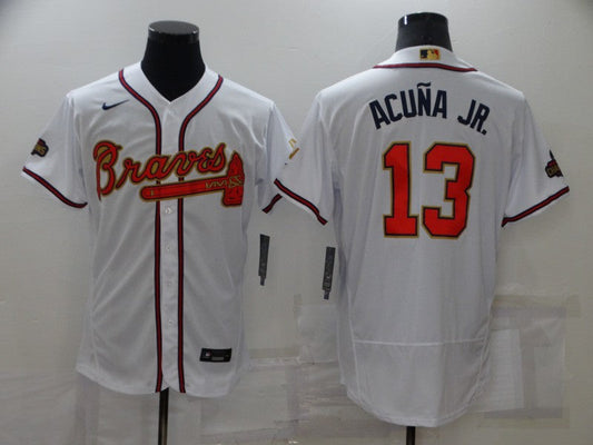 Men/Women/Youth Atlanta Braves Ronald Acuña Jr. #13 baseball Jerseys