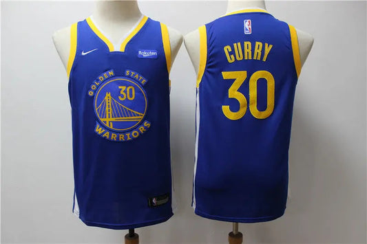 Kids Golden State Warriors Stephen Curry NO.30 Basketball Jersey