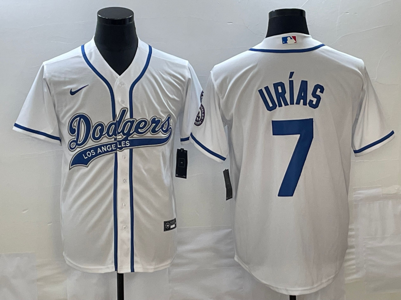 Men/Women/Youth Los Angeles Dodgers Julio Urías #7 baseball Jerseys