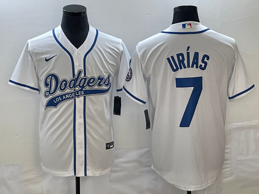 Men/Women/Youth Los Angeles Dodgers Julio Urías #7 baseball Jerseys