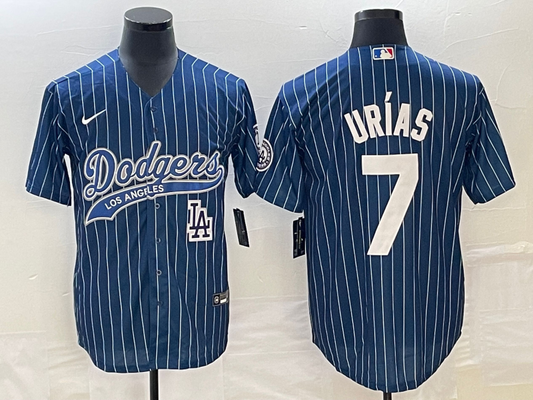 Men/Women/Youth Los Angeles Dodgers Julio Urías #7 baseball Jerseys