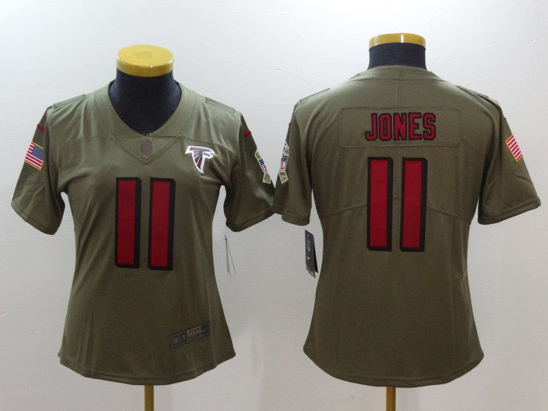 Women Atlanta Falcons Julio Jones NO.11 Football Jerseys