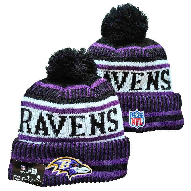 Baltimore Ravens NFL knitted hats