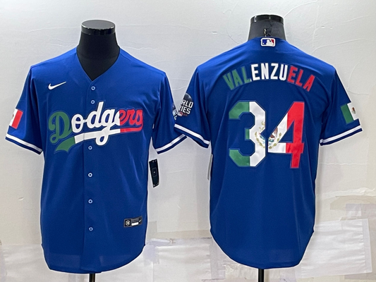 Men/Women/Youth Los Angeles Dodgers Fernando Valenzuela #34 baseball Jerseys