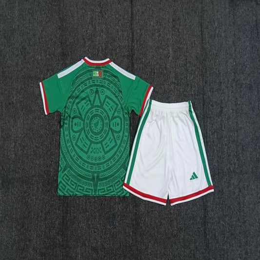 Kids Mexico 2026 world cup home soccer Jersey custom name and number