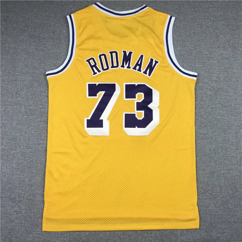 Los Angeles Lakers Dennis Rodman NO.73 Basketball Jersey