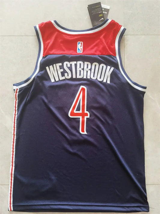 Washington Wizards Russell Westbrook NO.4 Basketball Jersey
