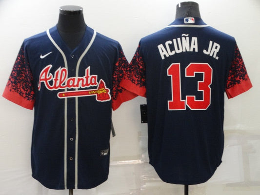 Men/Women/Youth Atlanta Braves Ronald Acuña Jr. #13 baseball Jerseys