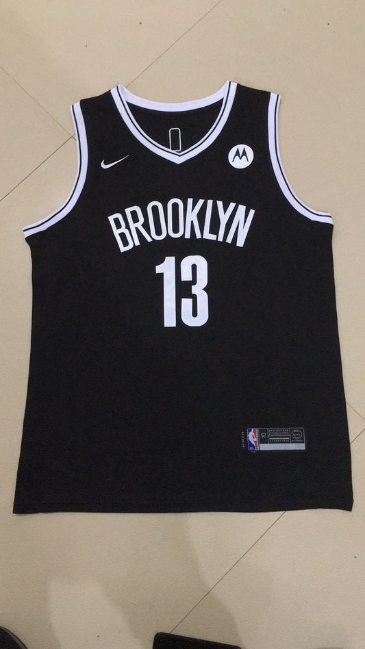 Men's Brooklyn Nets James Harden #13 Jersey black S-2XL