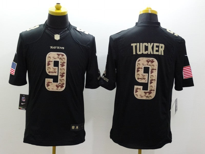Adult  Baltimore Ravens Justin Tucker NO.9 Football Jerseys