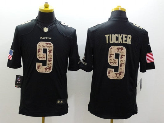 Adult  Baltimore Ravens Justin Tucker NO.9 Football Jerseys