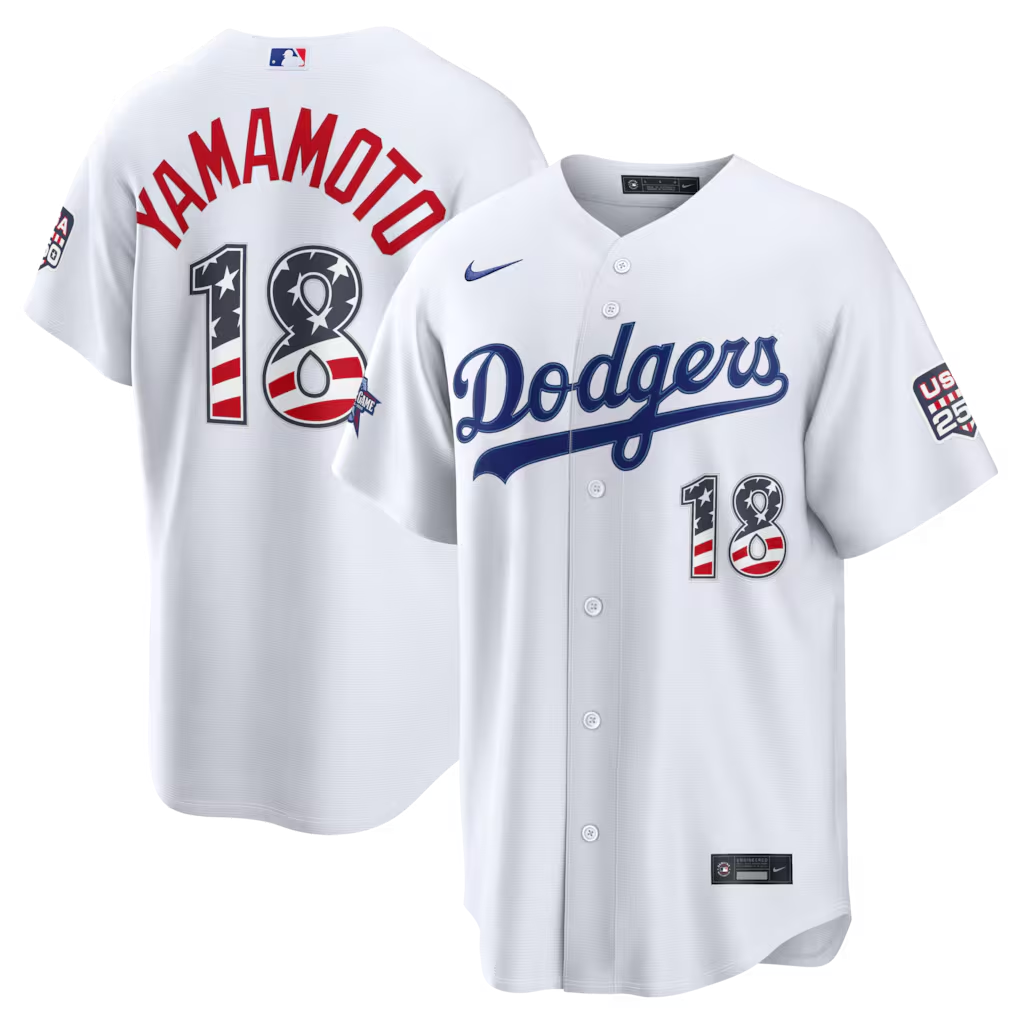 2026 Adult Los Angeles Dodgers Yoshinobu Yamamoto NO.18 baseball Jerseys