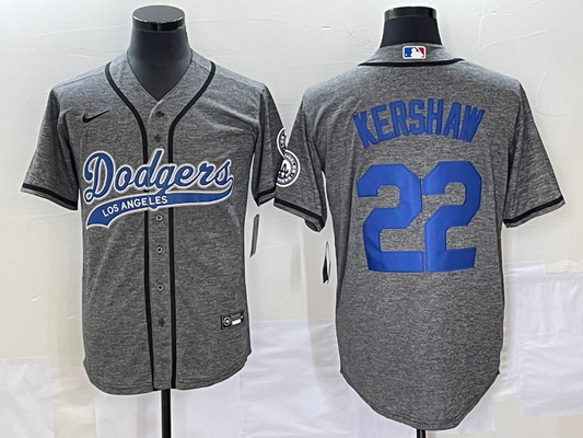 Men/Women/Youth Los Angeles Dodgers Clayton Kershaw #22 baseball Jerseys