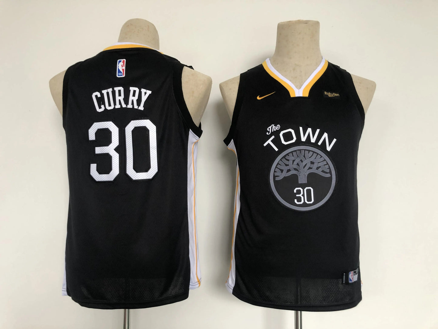 Kids Golden State Warriors Stephen Curry NO.30 Basketball Jersey