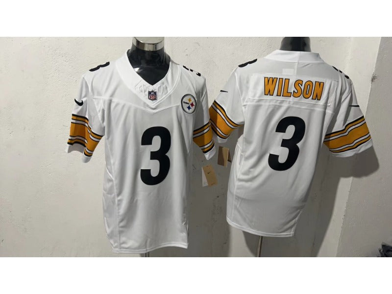 Adult Pittsburgh Steelers Russell Wilson NO.3 Football Jerseys