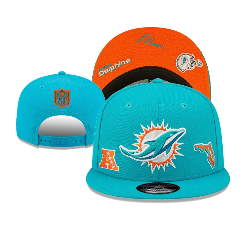 Miami Dolphins NFL snapbacks adjustable hats