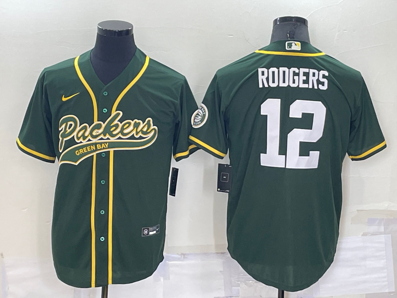 Adult Green Bay Packers Aaron Rodgers NO.12 Football Jerseys