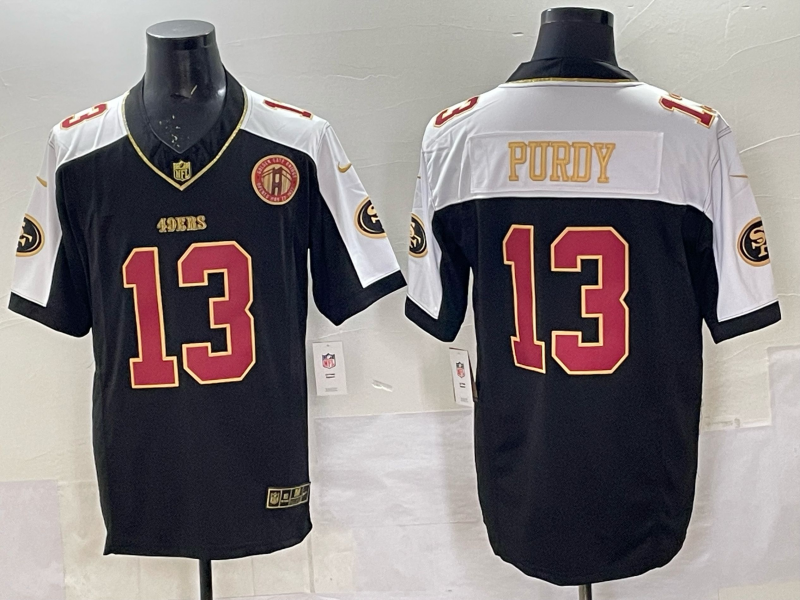 Newest arrival 2025 Adult San Francisco 49ers Brock Purdy No.13 Football Jerseys