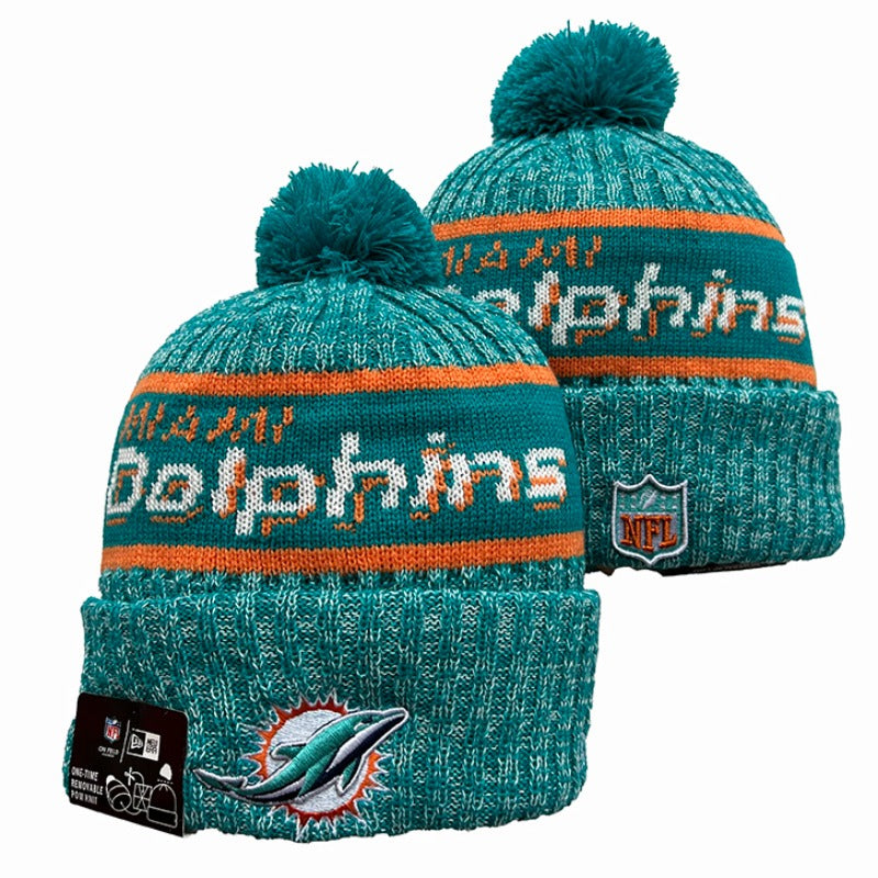 Miami Dolphins knitted NFL hats