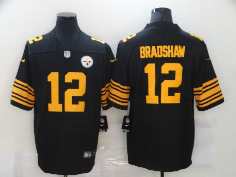 Adult Pittsburgh Steelers Terry Bradshaw NO.12 Football Jerseys