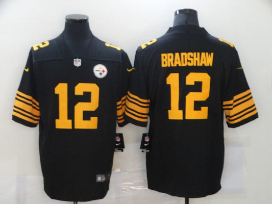 Adult Pittsburgh Steelers Terry Bradshaw NO.12 Football Jerseys