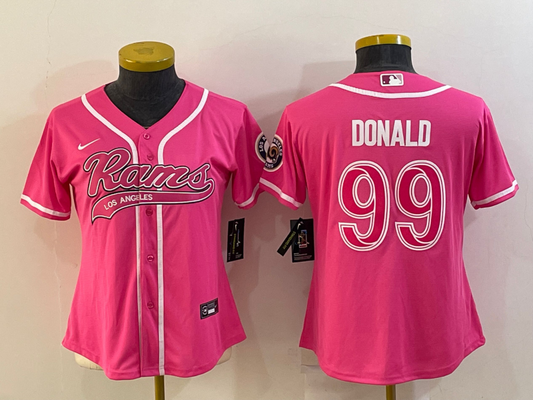 Women's Los Angeles Rams Arron Donald NO.99 Football Jerseys
