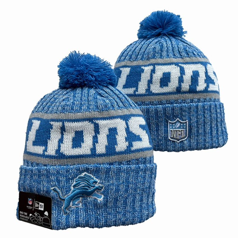 Detroit Lions NFL knitted hats