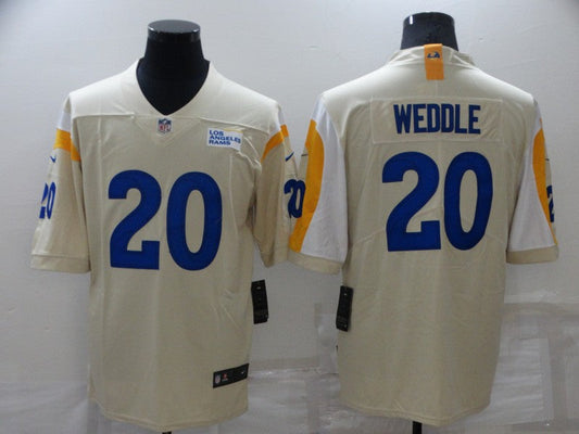Adult Los Angeles Rams Eric Weddle NO.20 Football Jerseys