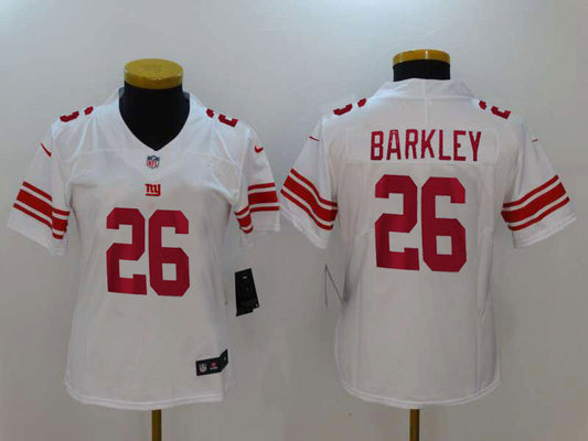 Women New York Giants Saquon Barkley NO.26 Football Jerseys
