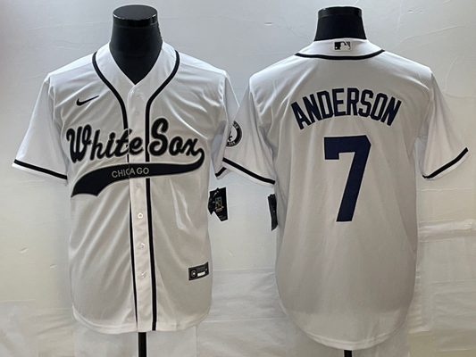 Men/Women/Youth Chicago White Sox Tim Anderson #7 baseball Jerseys