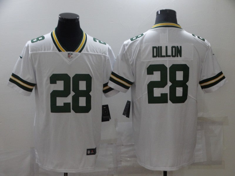 Adult Green Bay Packers A.J. Dillon NO.28 Football Jerseys