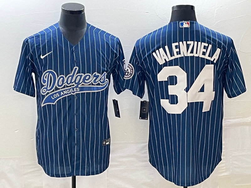 Men/Women/Youth Los Angeles Dodgers Fernando Valenzuela #34 baseball Jerseys
