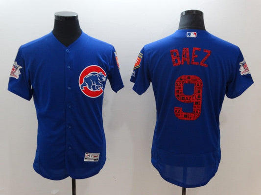 Men/Women/Youth Chicago Cubs Javier Báez #9 baseball Jerseys