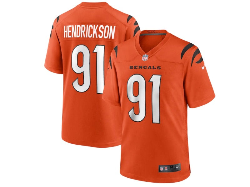 Cincinnati Bengals Trey Hendrickson NO.91 Football Jerseys