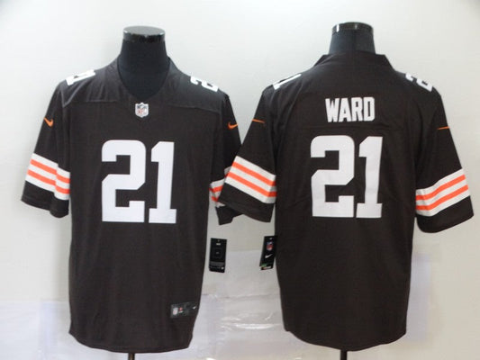 Adult Cleveland Browns Denzel Ward NO.21 Football Jerseys