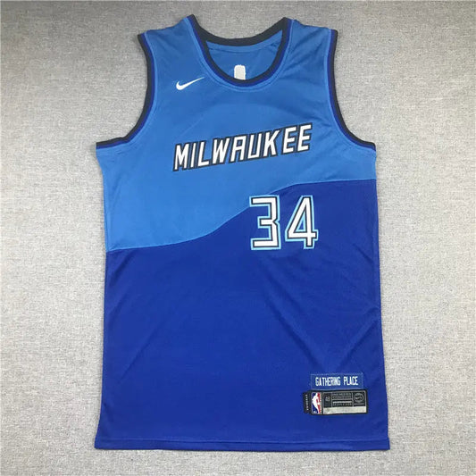 Milwaukee Bucks Giannis Antetokounmpo NO.34 Basketball Jersey