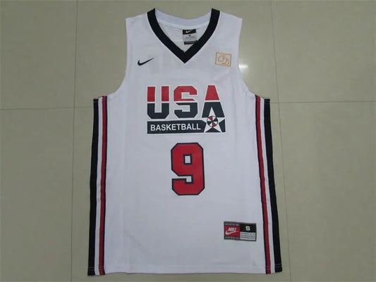 Chicago Bulls USA Dream Team Michael Jordan NO.9 Basketball Jersey