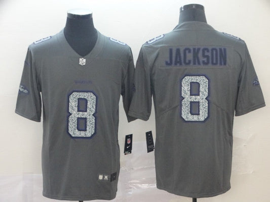 Adult Baltimore Ravens Lamar Jackson NO.8 Football Jerseys