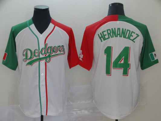 Men/Women/Youth Los Angeles Dodgers Kike Hernández #14 baseball Jerseys