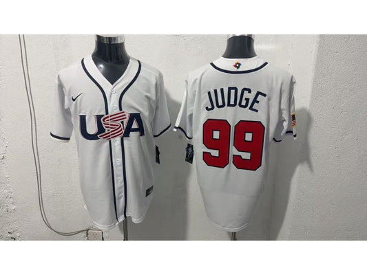 Men/Women/Youth New York Yankees US national team Aaron Judge NO.99 baseball Jerseys