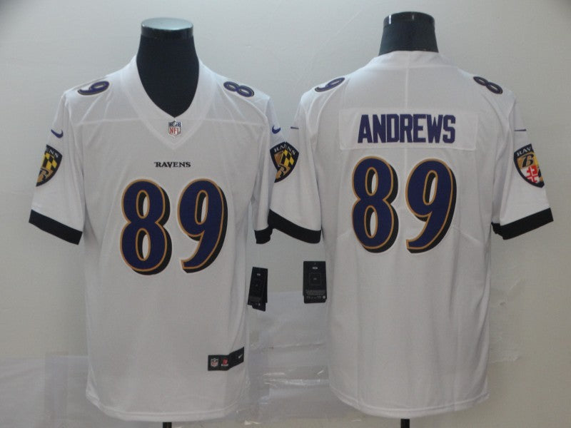 Adult  Baltimore Ravens Mark Andrews NO.89 Football Jerseys