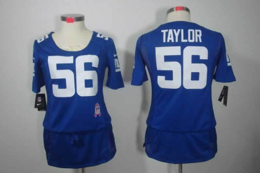 Women New York Giants Lawrence Taylor NO.56 Football Jerseys