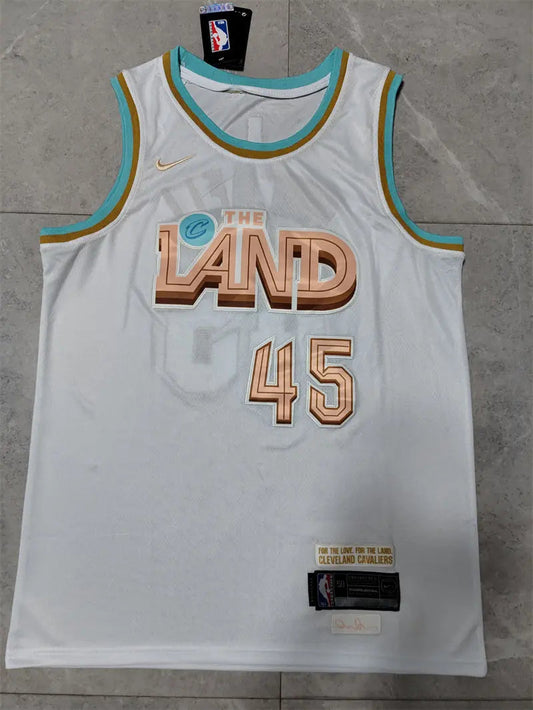 Cleveland Cavaliers Donovan Mitchell NO.45 Basketball Jersey
