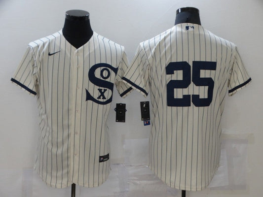 Men/Women/Youth Chicago White Sox Andrew Vaughn #25 baseball Jerseys