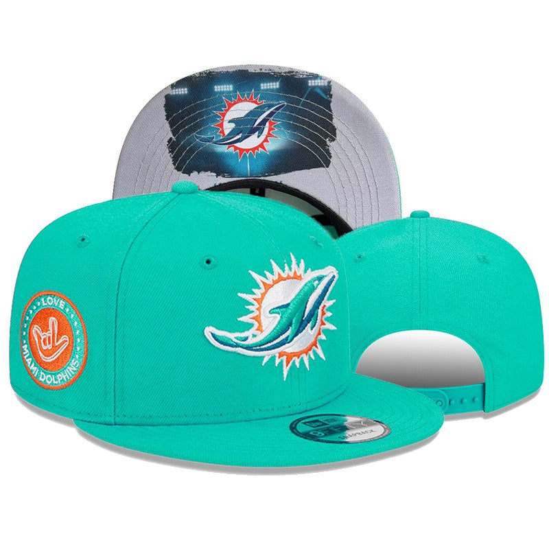 Miami Dolphins NFL snapbacks adjustable hats